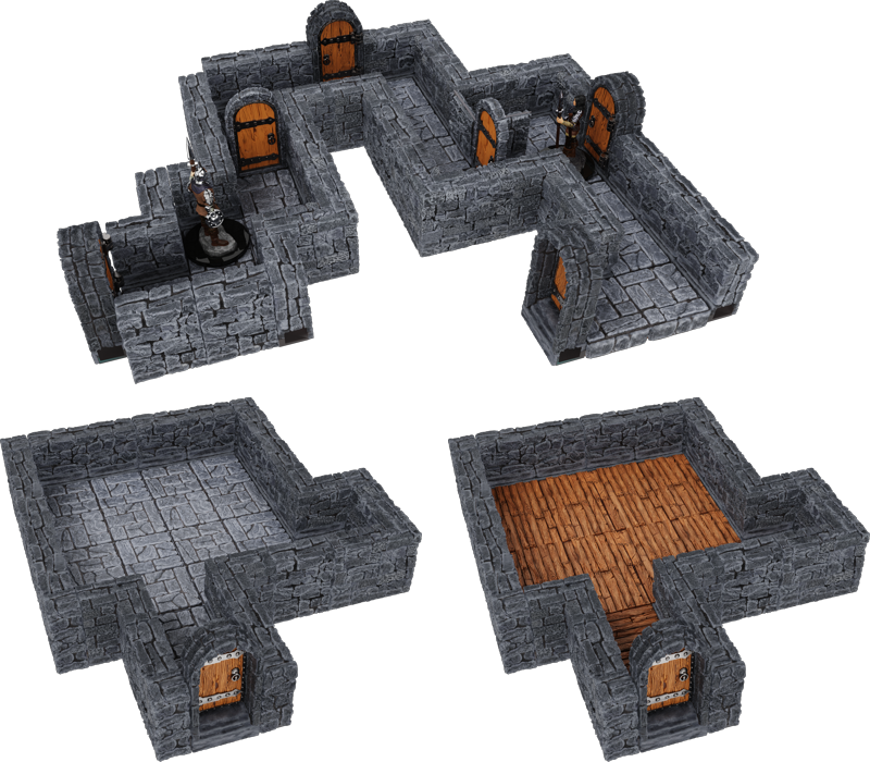 Details about  / Dungeon Tiles 1 Warlock Dungeon Tiles Set painted D/&D dragons pathfinder rpg Z