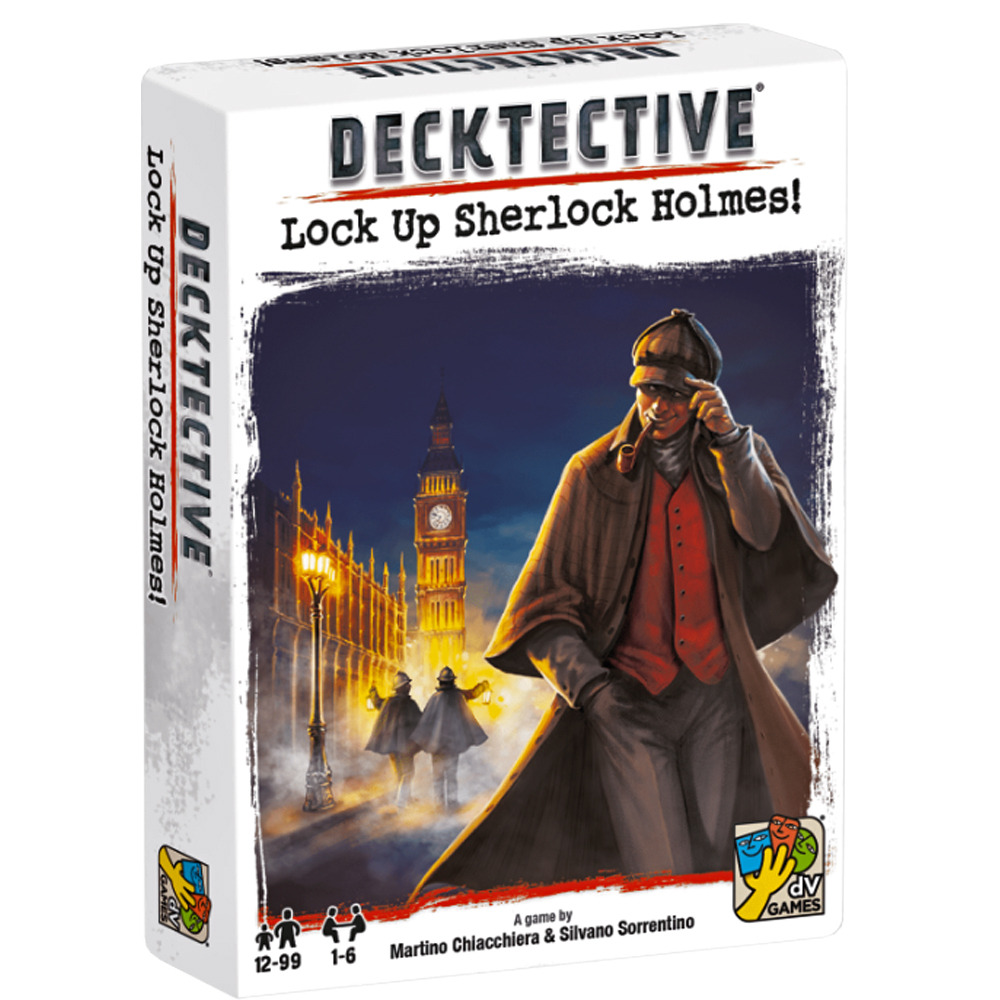 Decktective: Lock Up Sherlock Holmes | Board Games | Miniature Market