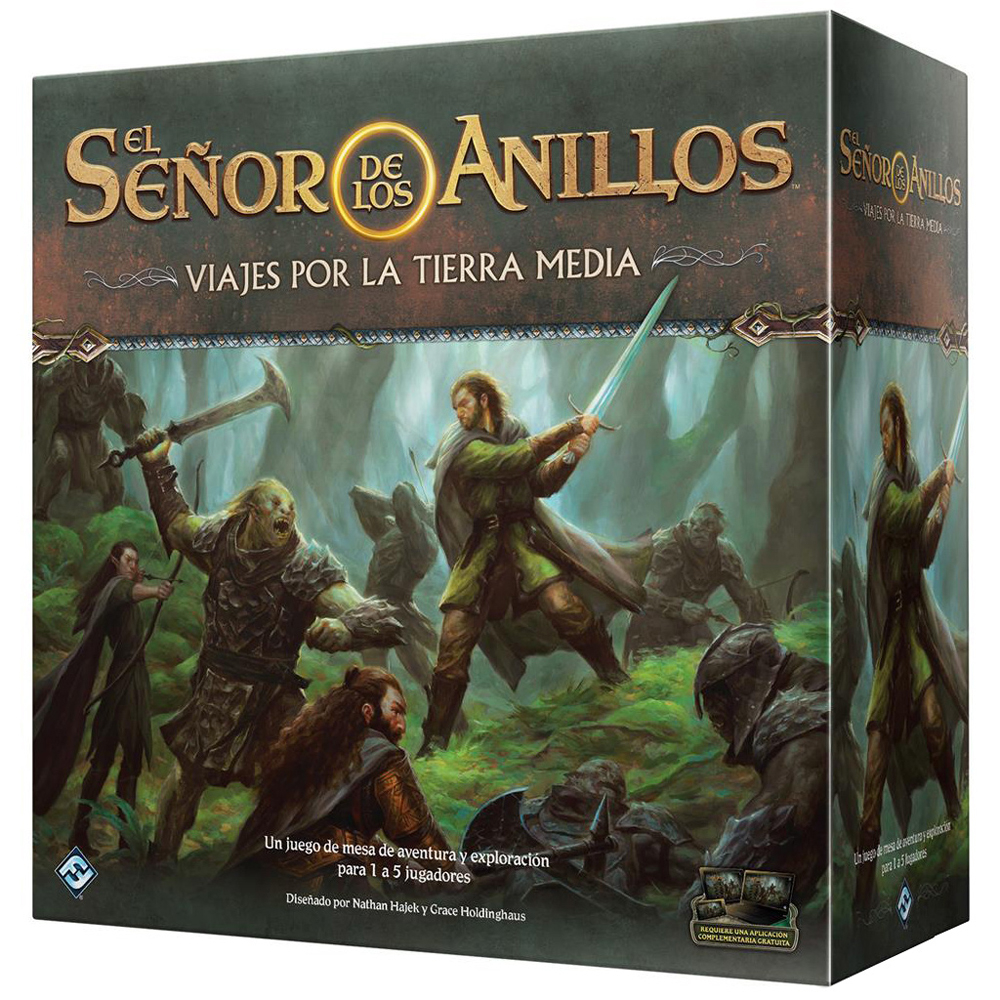 The Lord of the Rings: Viajes por la Tierra Media - Base Game (Spanish Edition)
