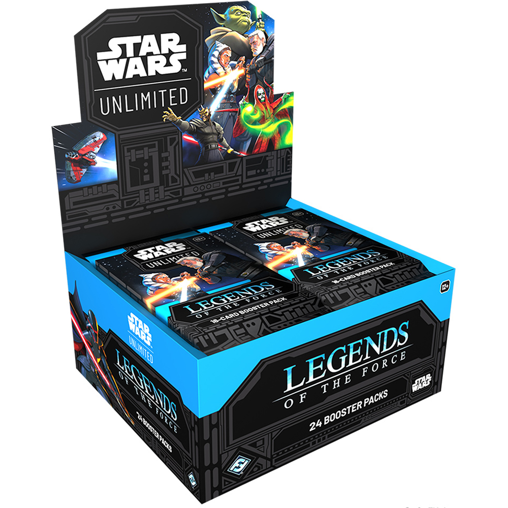 Star Wars Unlimited TCG: Legends of the Force - Booster Box (24) (Preorder)