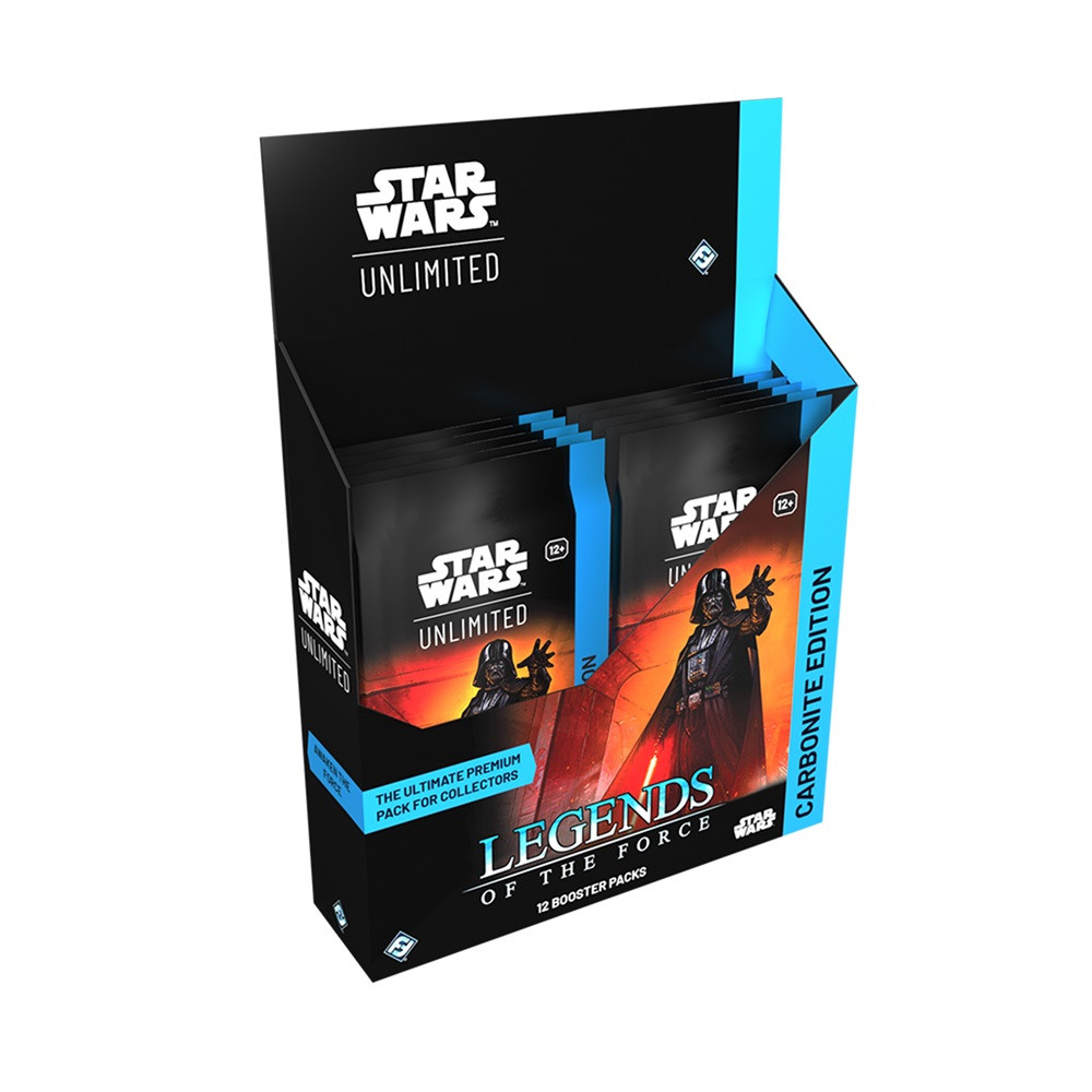 Star Wars Unlimited TCG: Legends of the Force - Carbonite Booster Box (12) (Preorder)