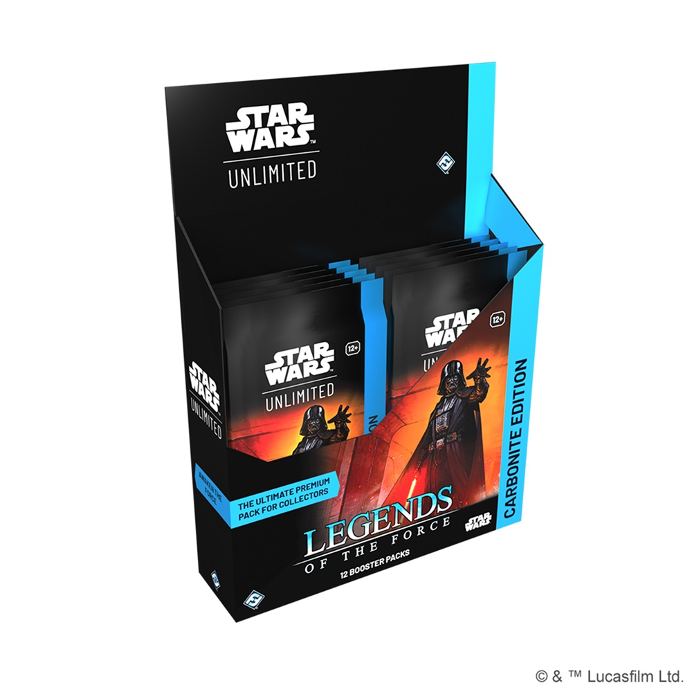 Star Wars Unlimited TCG: Legends of the Force - Carbonite Booster Box (12) (Preorder)