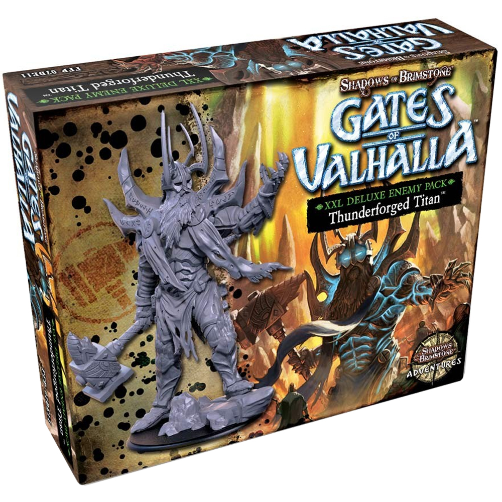 Shadows of Brimstone: Gates of Valhalla - Thunderforged Titan XXL Deluxe Enemy Pack