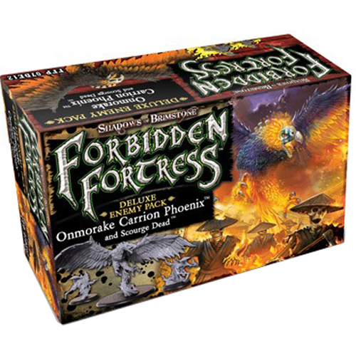 Shadows of Brimstone: Forbidden Fortress - Onmorake Carrion Phoenix & Scourge Dead Deluxe Enemy Pack