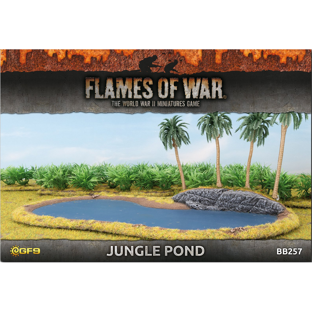 Flames of War WW2: Jungle Pond (New Arrival)