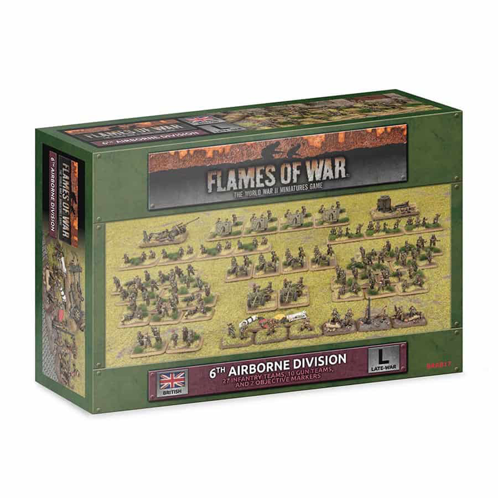 Flames of War WWII: British - 6th Airborne Division (Game On! Sale)