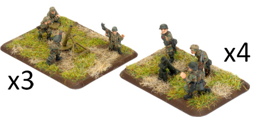 Flames of War: WW2 - Fallschirmjager Mortar Platoons (Last Chance)