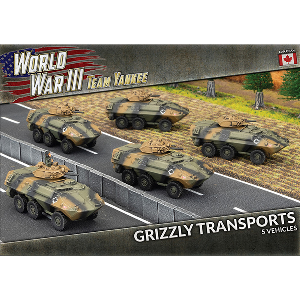 WWIII Team Yankee: Canadian - Grizzly Transports