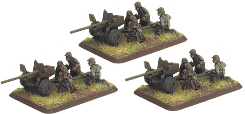AIRBORNE  57MM ANTI TANK PLATOON FLAMES OF WAR UBX67 SHIPPING NOW 