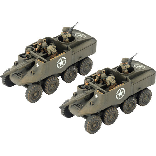 Flames of War WW2: US - T55 Interceptor Tank Destroyer Platoon (Last Chance)