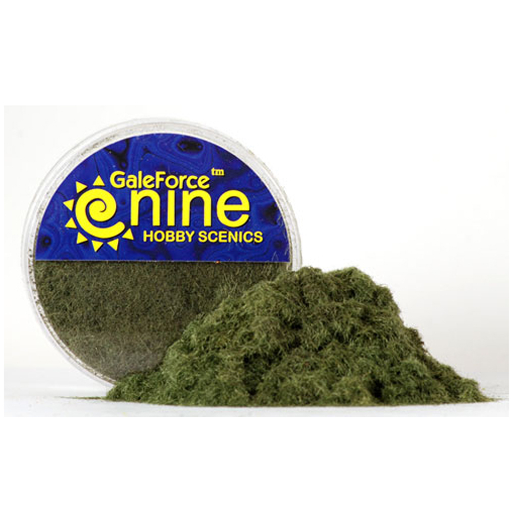 Hobby Round: Dark Green Static Grass (New Arrival)