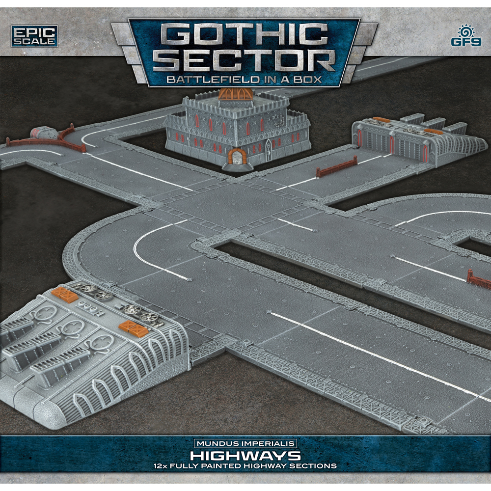 Battlefield in a Box Gothic Sector: Mundus Imperialis - Highways (New Arrival)