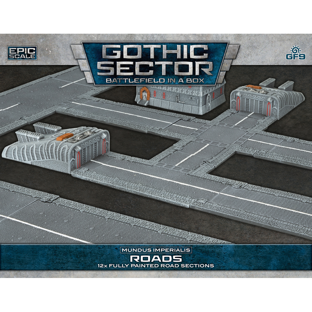 Battlefield in a Box Gothic Sector: Mundus Imperialis - Roads (New Arrival)