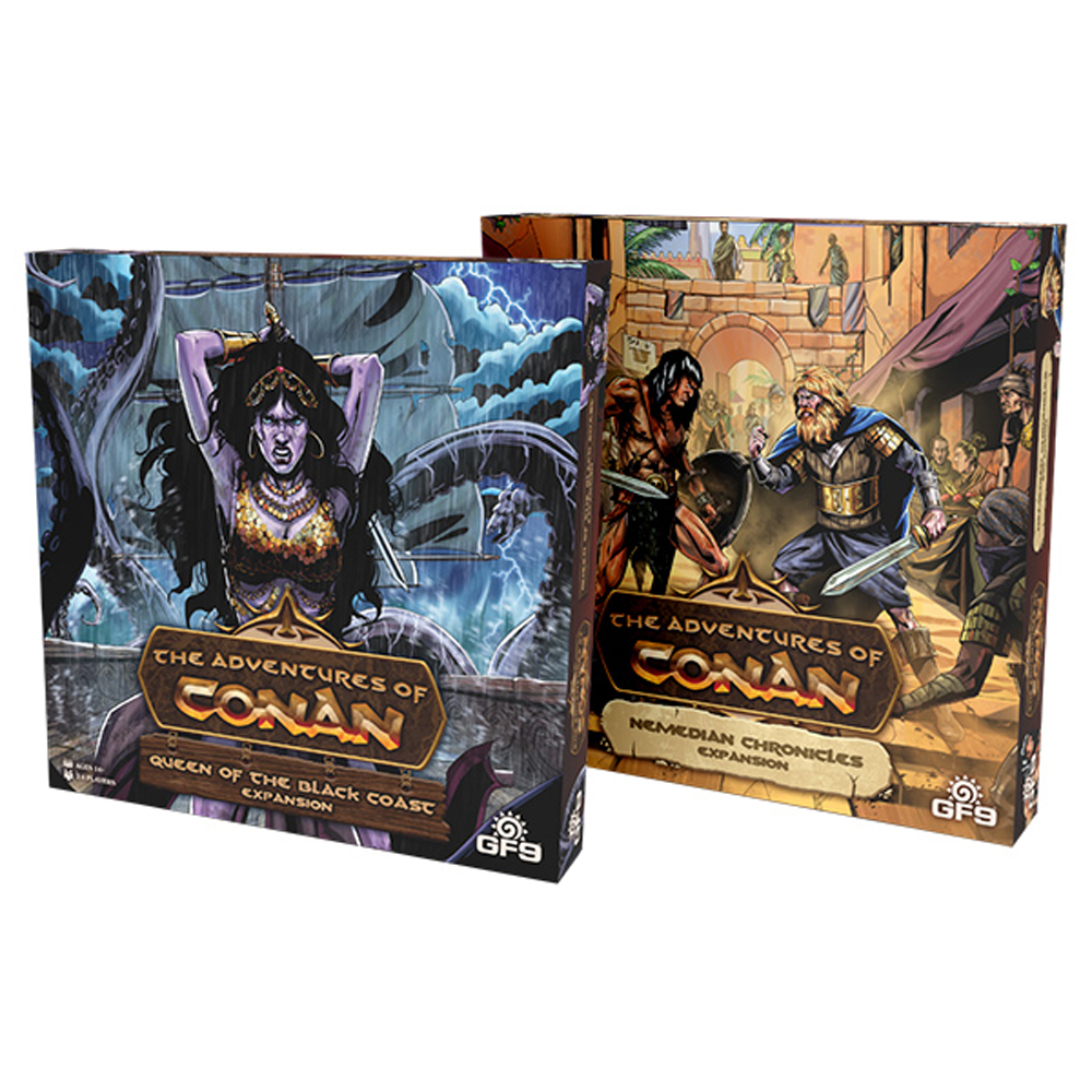 Adventures of Conan: Nemedian Chronicles & Queen of the Black Coast Expansion (New Arrival)