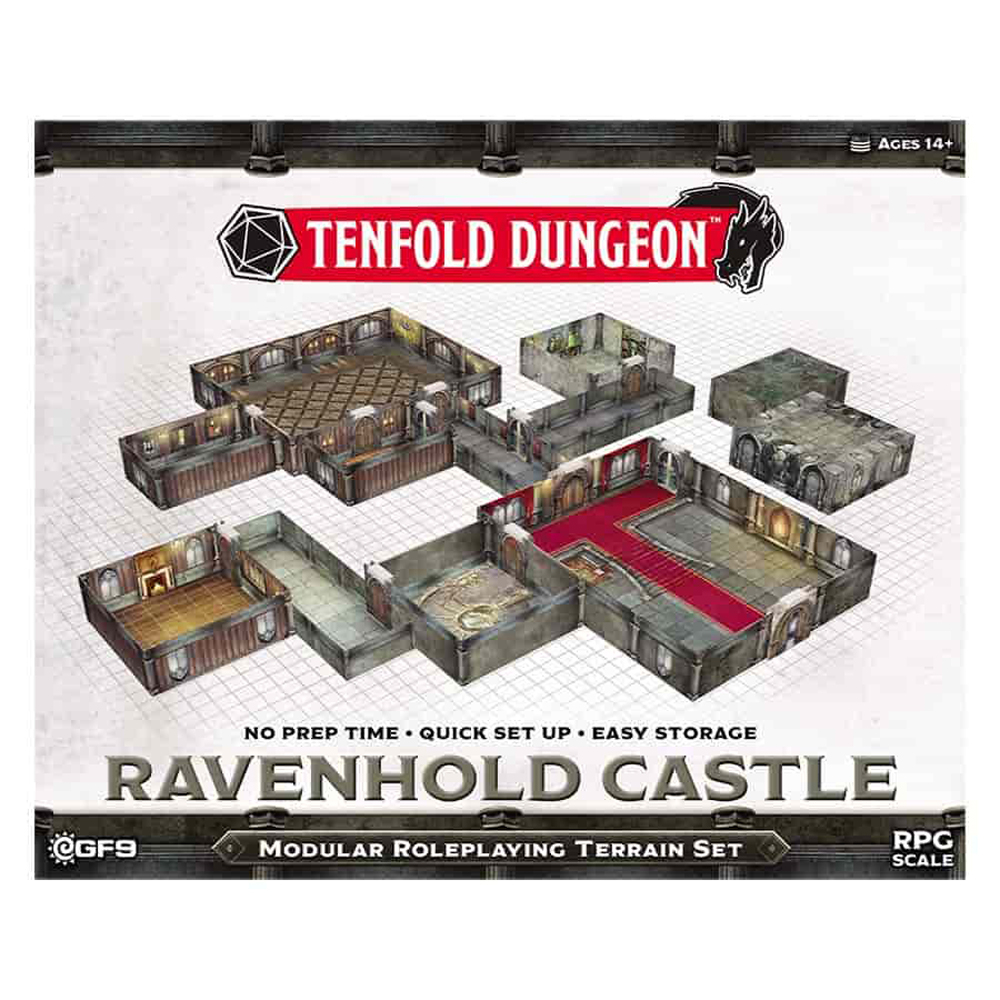 Tenfold Dungeons: The store Temple - Modular Terrain - RPG - D&D - Dungeons & Dragons