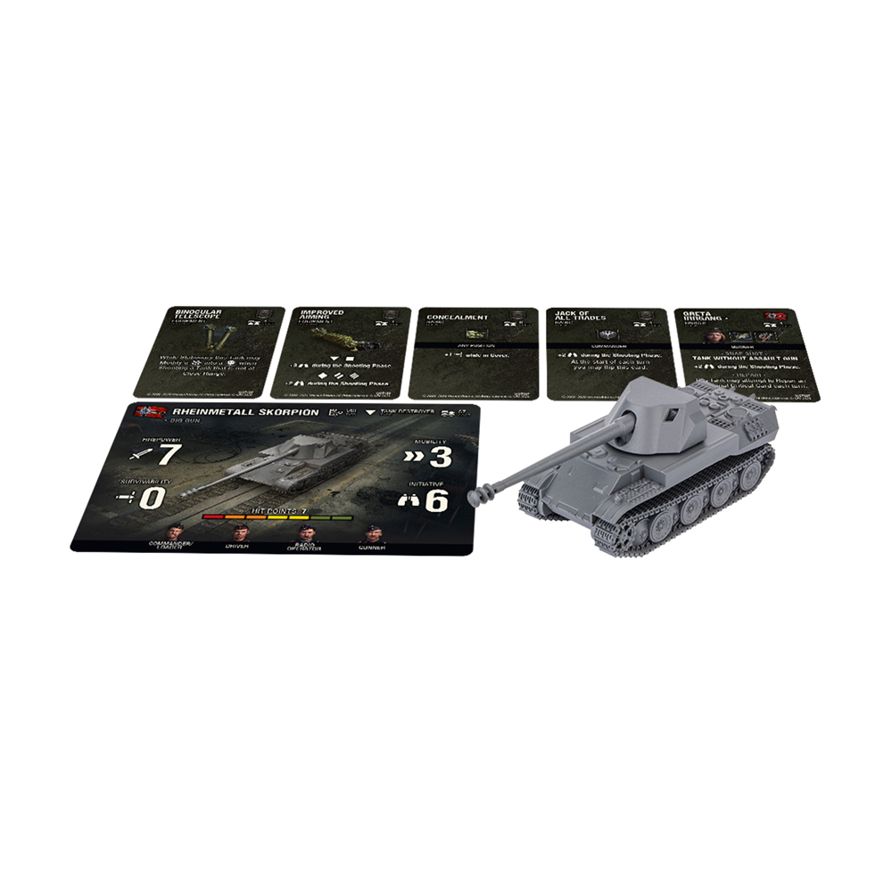 World of Tanks: W14 German - Rheinmetall Skorpion | Tabletop Miniatures |  Miniature Market