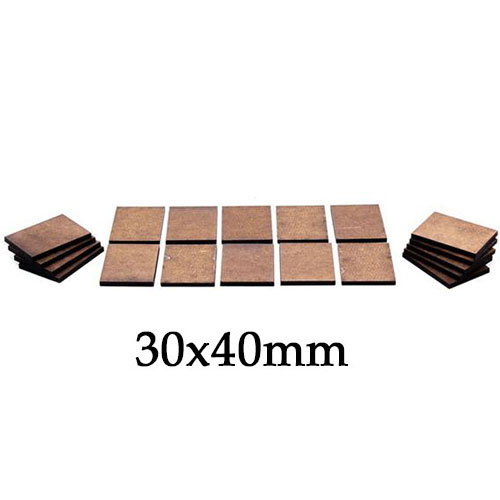GF9 Econo Bases: 30x40mm (20) (Last Chance)