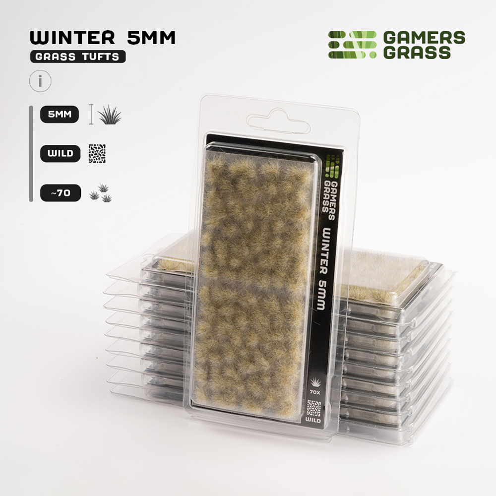 Gamers Grass Tufts: Winter - Wild 5mm