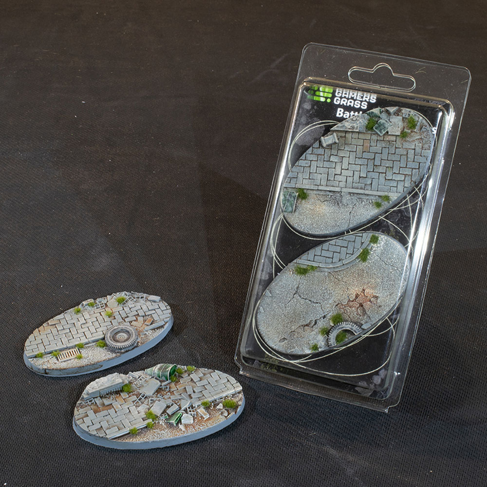 Battle Ready Bases: Urban Warfare - Oval 90mm (2)