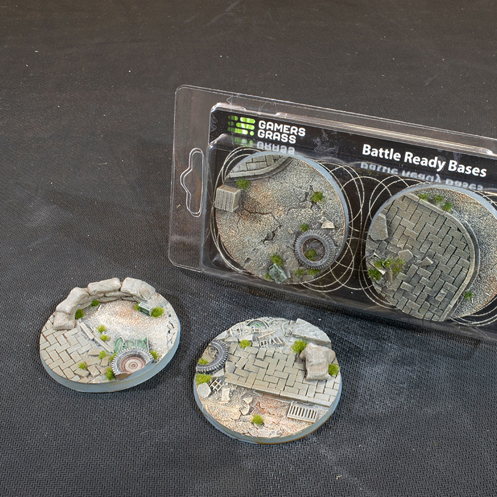 Battle Ready Bases: Urban Warfare - Round 60mm (2) (Game On! Sale)