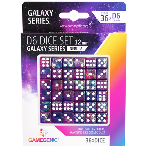 Galaxy Series 12mm d6 Set: Mars (36) | Accessories