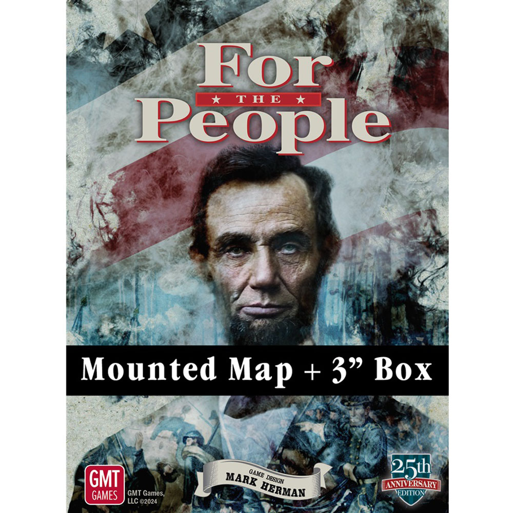 For the People: Mounted Map and 3" Box (Game On! Sale)