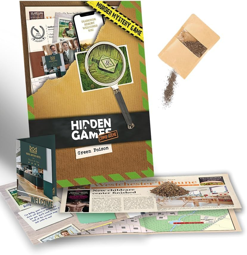 Hidden Games Crime Scene 3: Green Poison