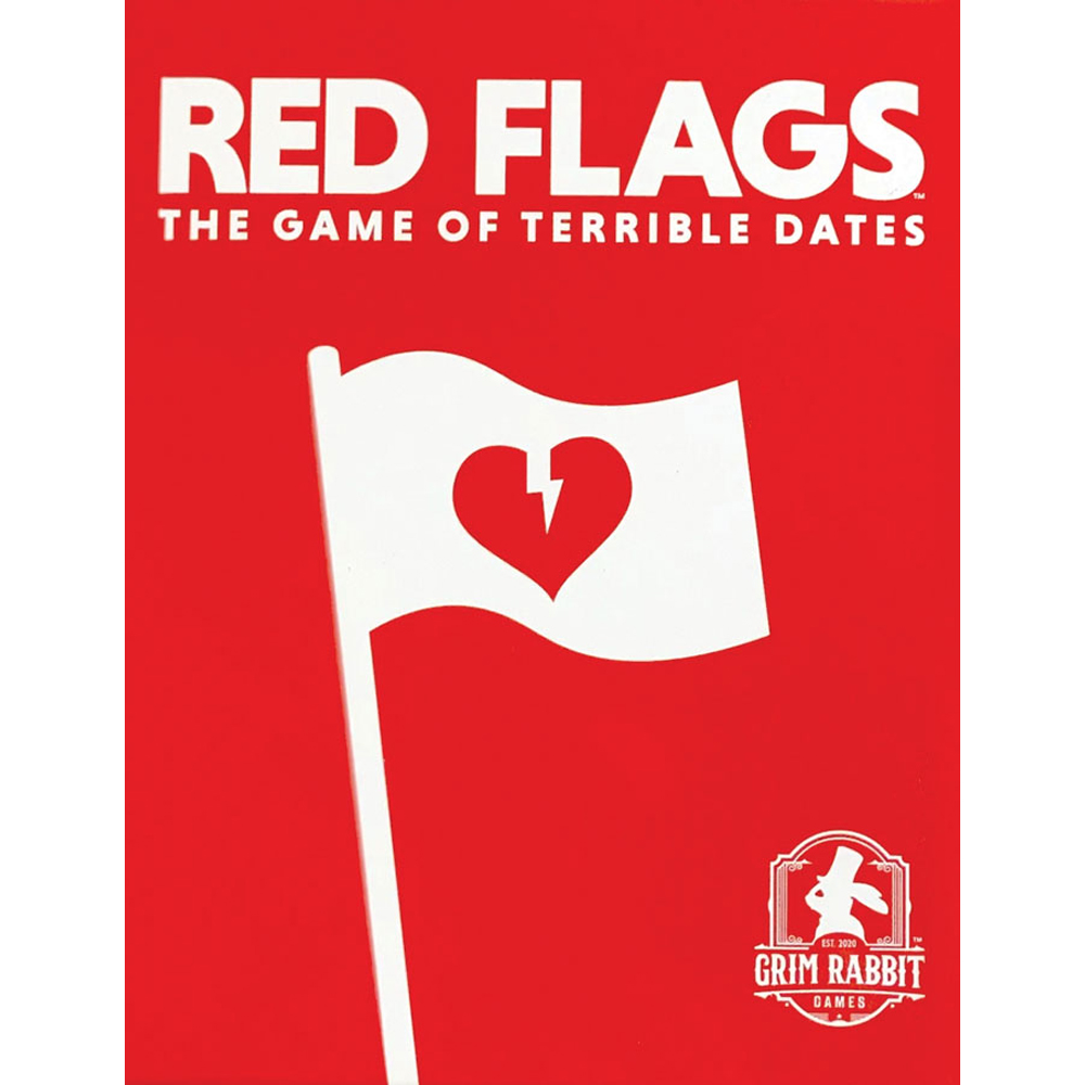 Red Flags Party Card Game  The game of terrible dates – Grim Rabbit Games