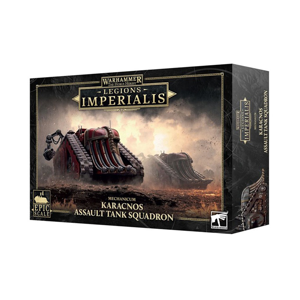 Legions Imperialis: Mechanicum - Karacnos Assault Tank Squadron (New Arrival)