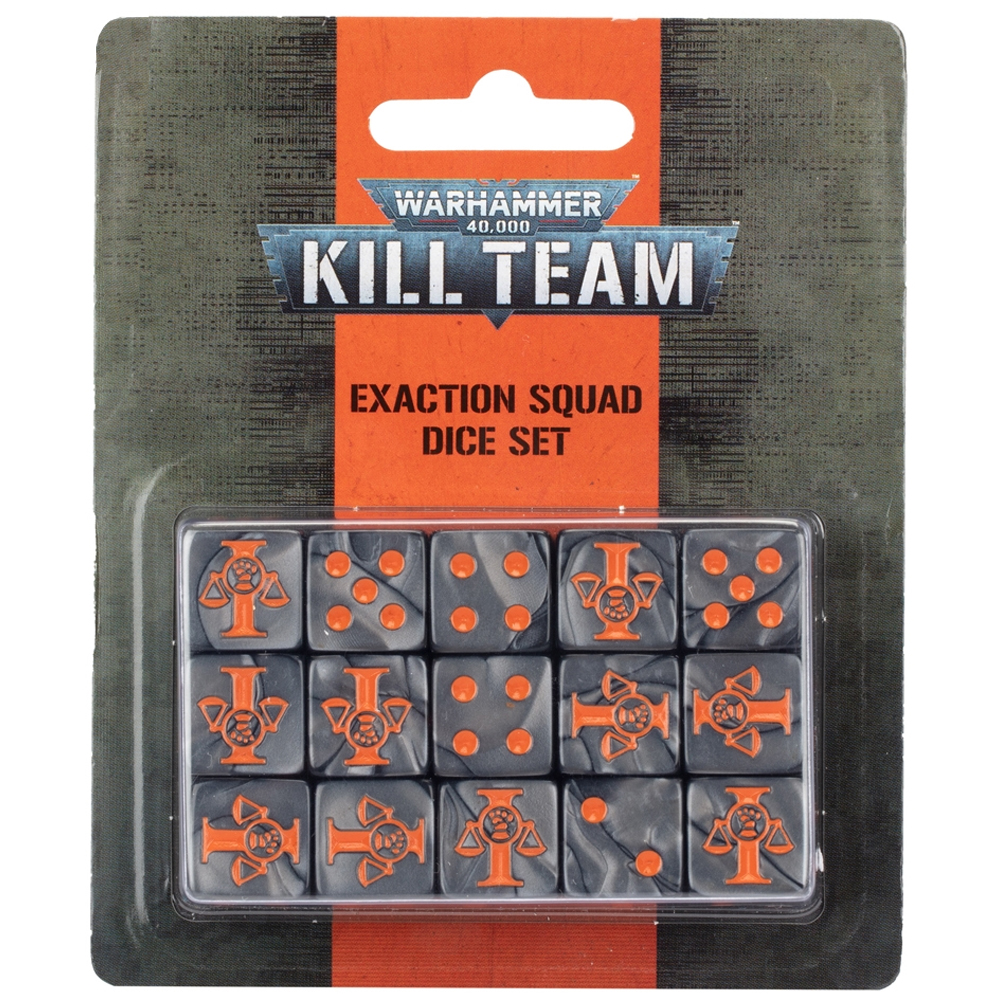 Warhammer 40K: Kill Team - Exaction Squad Dice (15) (Last Chance)