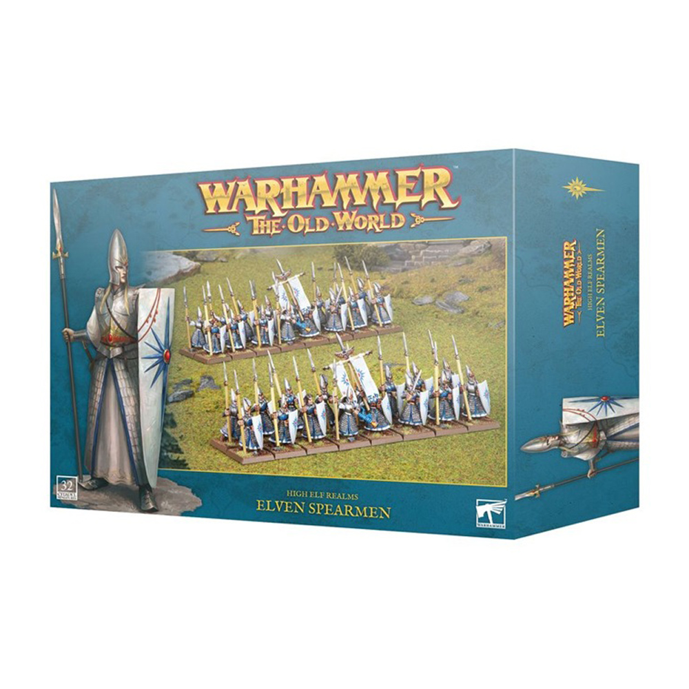 Warhammer Old World: High Elf Realms - Elven Spearmen (New Arrival)
