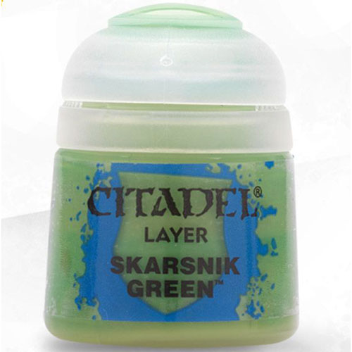 Citadel 22-26 Games Workshop Paints Skarsnik Green Water-Based