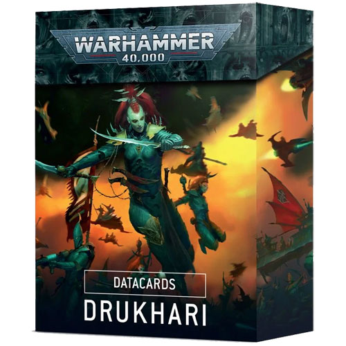 Warhammer 40K: Datacards - Drukhari (Clearance)