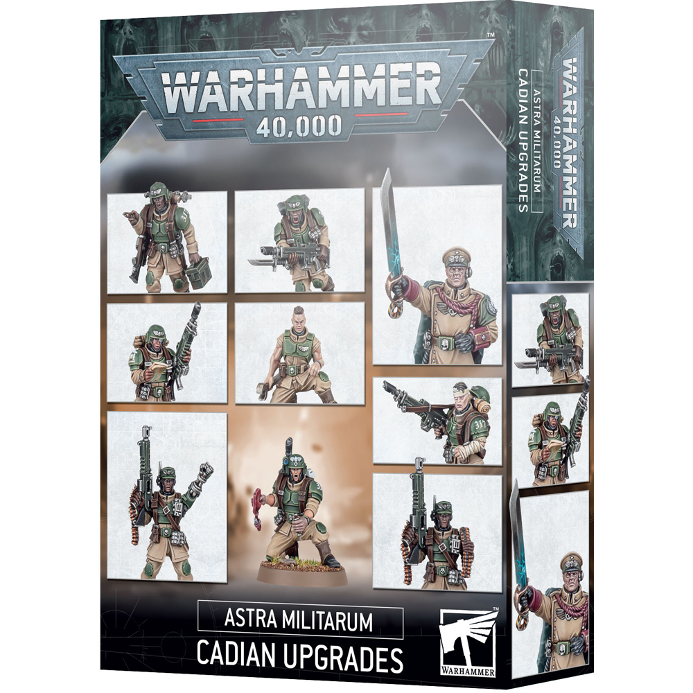 Games Workshop Warhammer 40K: Astra Militarum Cadian Command Squad  Miniature Set