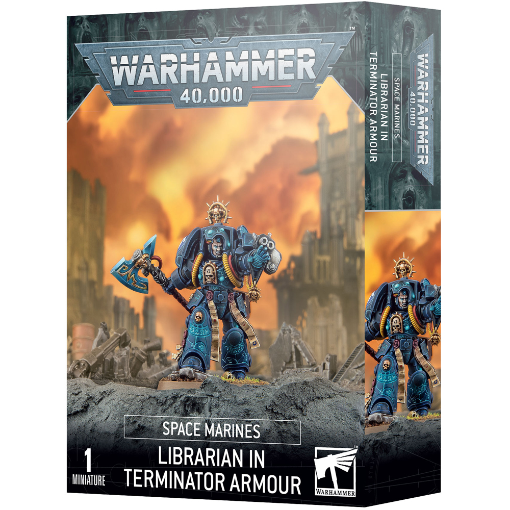 Warhammer 40,000 - Leviathan Space Marine Librarian in Terminator Armour  40k NoS