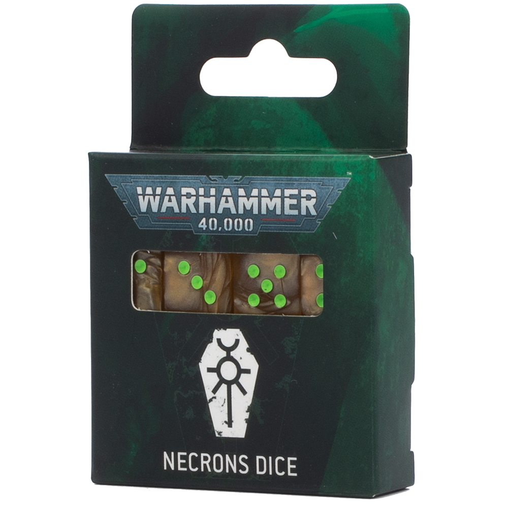 Warhammer 40K: Necrons - Dice (New Arrival)