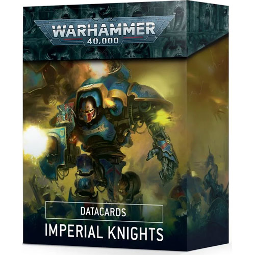 Warhammer 40000 40k Imperial Knights 8th Ed Datacards Data Cards sealed 