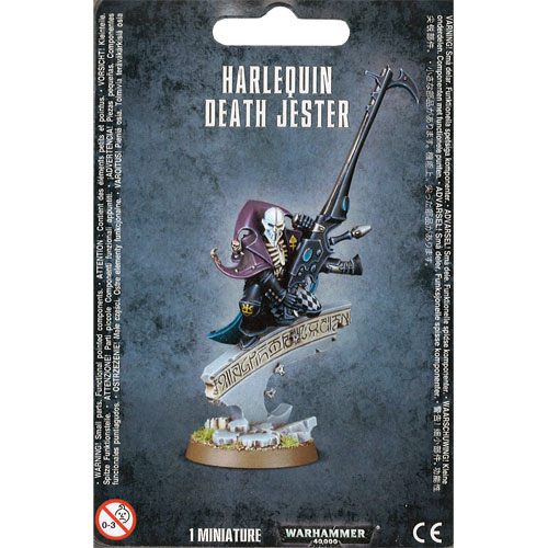 Games Workshop Warhammer 40k Eldar Harlequins pin badge Death Jester NEUF WH40K 