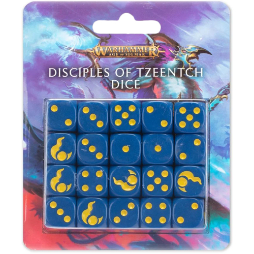 Warhammer Age of Sigmar: Disciples of Tzeentch Dice (Last Chance)