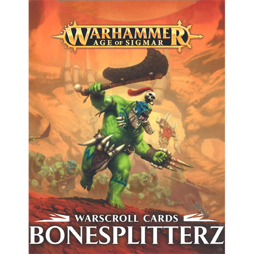 Warhammer Age of Sigmar: Warscroll Cards - Bonesplitterz