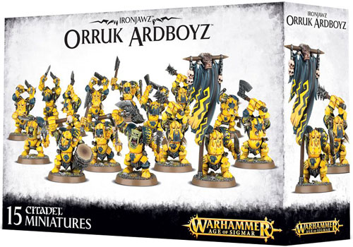 Games Workshop 99120209030 Ironjawz Orruk Brutes Tabletop and Miniature Gaming for sale online 
