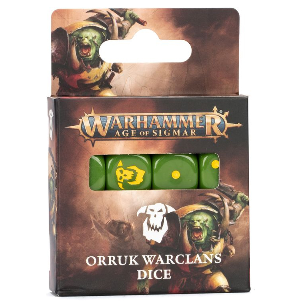 Warhammer Age of Sigmar: Orruk Warclans Dice (16)