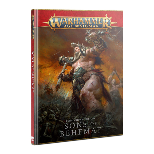 Warhammer Age of Sigmar: Destruction Battletome - Sons of Behemat (Clearance)