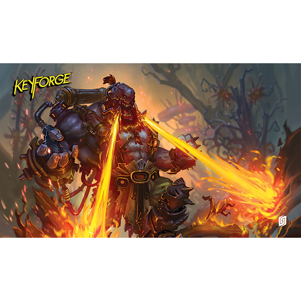 Keyforge Playmat: Winds of Exchange - Crim Torchtooth