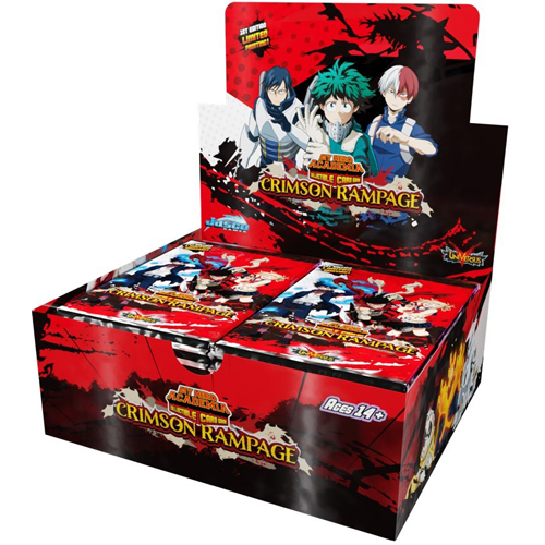 My Hero Academia CCG: Crimson Rampage Unlimited Edition - Booster Box (24)