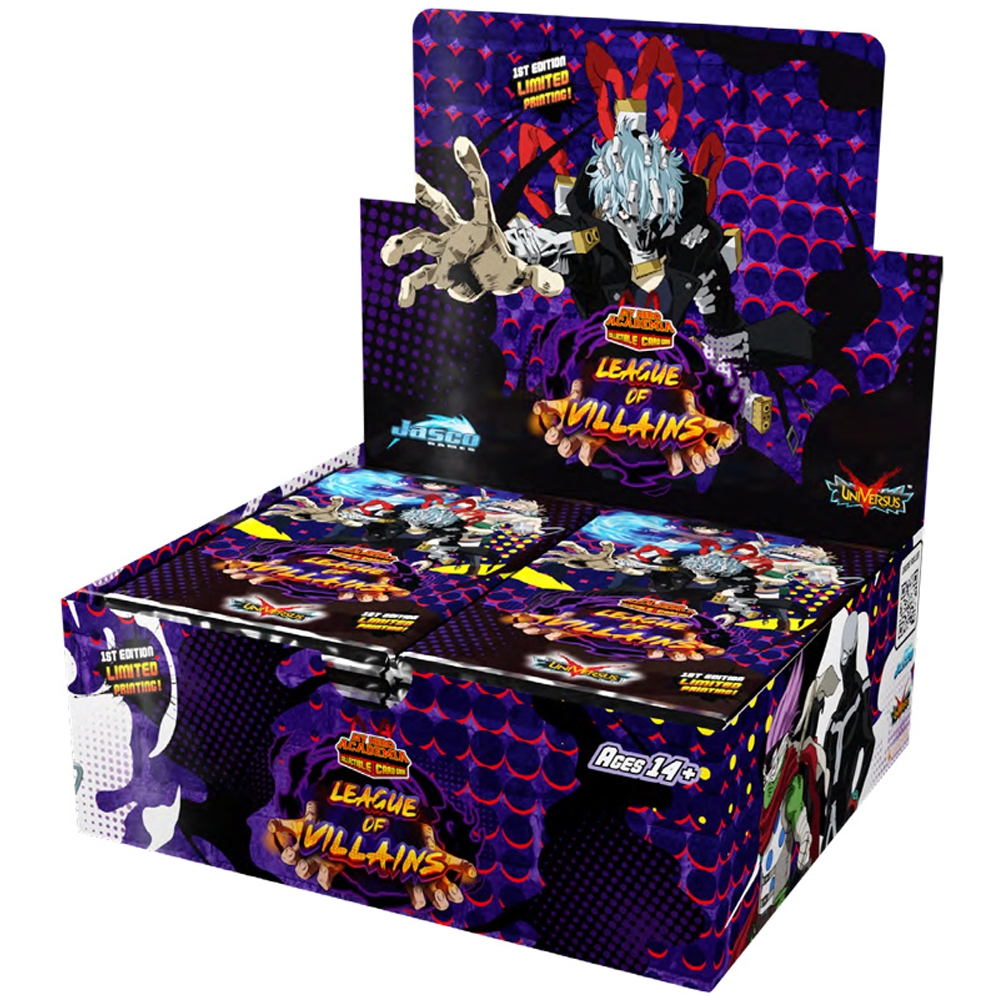 My Hero Academia First shops Edition Jasco Universus TCG Booster Box