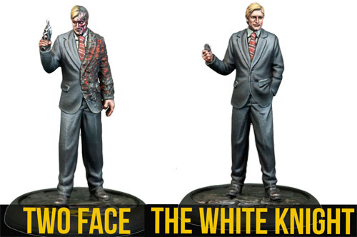 Batman Miniatures Game: The White Knight & Two-Face (2) (Last Chance)
