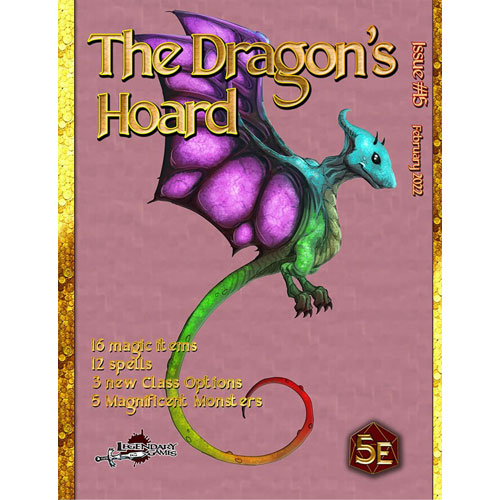 The Dragon's Hoard #15 (D&D 5E Compatible) (Clearance)