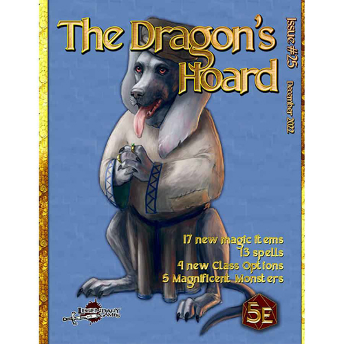 D&D 5E: The Dragon's Hoard #25 (D&D 5E Compatible) (Last Chance)