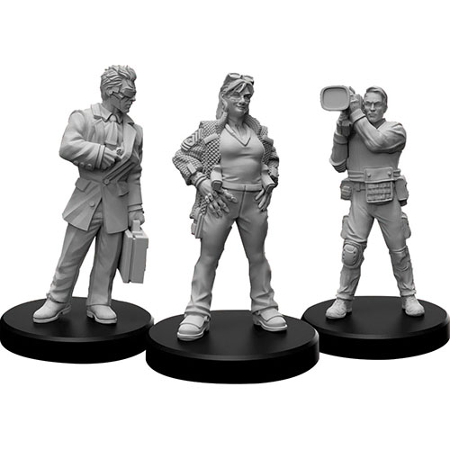 Cyberpunk Red RPG: Miniatures - Edgerunners F